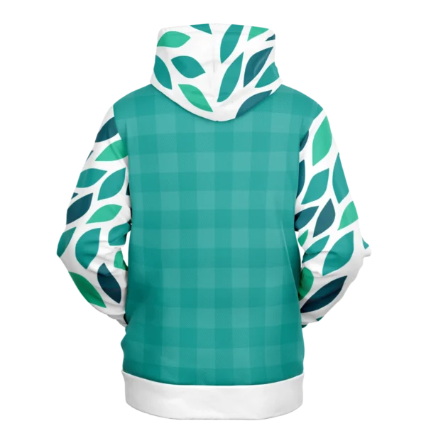 An image of a unisex pullover streetwear hoodie. This trendy graphic hoodie is designed to compliment a vibrant personality. Designed by Glitched Pixel, this light green graphic hoodie is packed with vibrant color. This Image links to Glitched Pixel's trendy hoodies and gamer gear shopping catalogue. Our collection of gamer gear and cool hoodies for men and women are the perfect gifts for gamers and non-gamers alike.