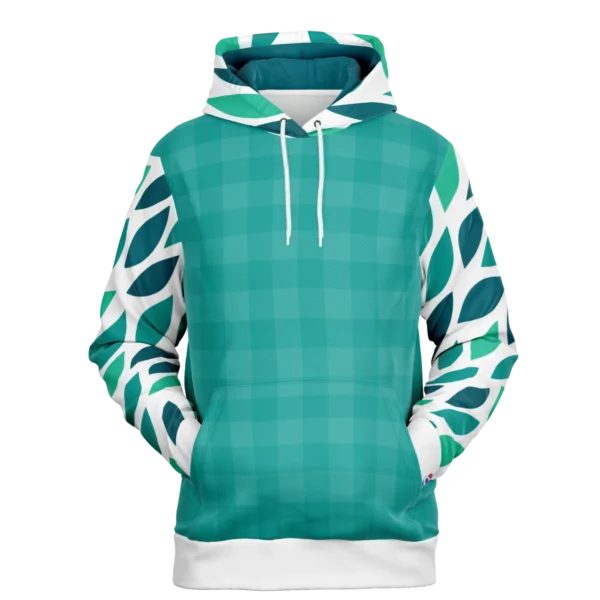 An image of a unisex pullover streetwear hoodie. This trendy graphic hoodie is designed to compliment a vibrant personality. Designed by Glitched Pixel, this light green graphic hoodie is packed with vibrant color. This Image links to Glitched Pixel's trendy hoodies and gamer gear shopping catalogue. Our collection of gamer gear and cool hoodies for men and women are the perfect gifts for gamers and non-gamers alike.