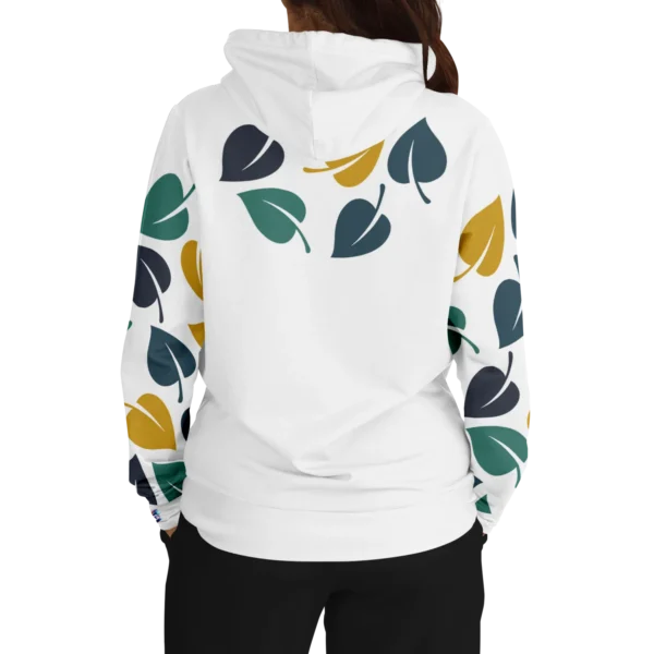 An image of a unisex pullover streetwear hoodie. This trendy graphic hoodie is designed to compliment a vibrant personality. Designed by Glitched Pixel, this white graphic hoodie is packed with vibrant color. This Image links to Glitched Pixel's trendy hoodies and gamer gear shopping catalogue. Our collection of gamer gear and cool hoodies for men and women are the perfect gifts for gamers and non-gamers alike.