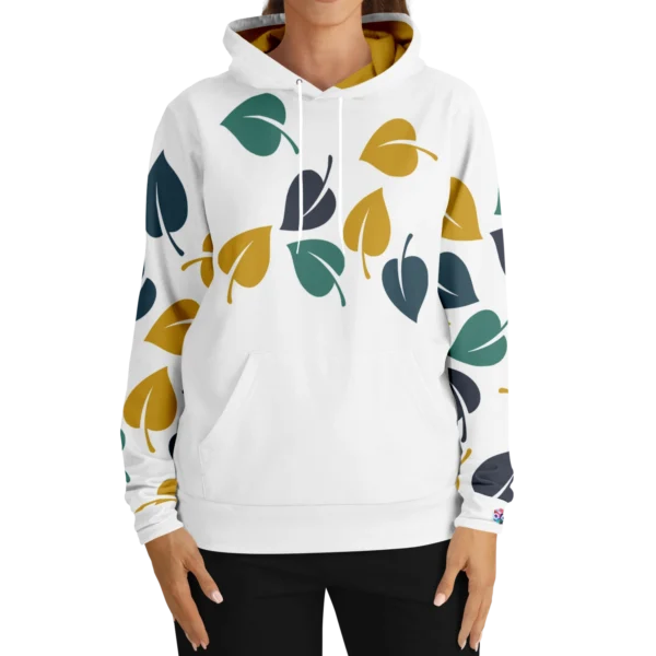 An image of a unisex pullover streetwear hoodie. This trendy graphic hoodie is designed to compliment a vibrant personality. Designed by Glitched Pixel, this white graphic hoodie is packed with vibrant color. This Image links to Glitched Pixel's trendy hoodies and gamer gear shopping catalogue. Our collection of gamer gear and cool hoodies for men and women are the perfect gifts for gamers and non-gamers alike.